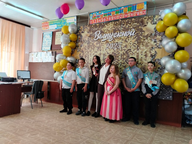 Выпускной в 4 классе.